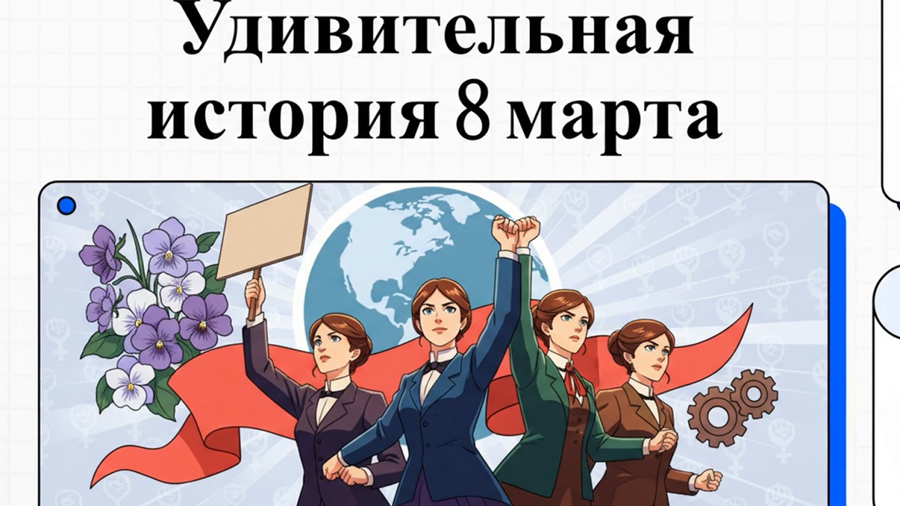 8 марта. История праздника.