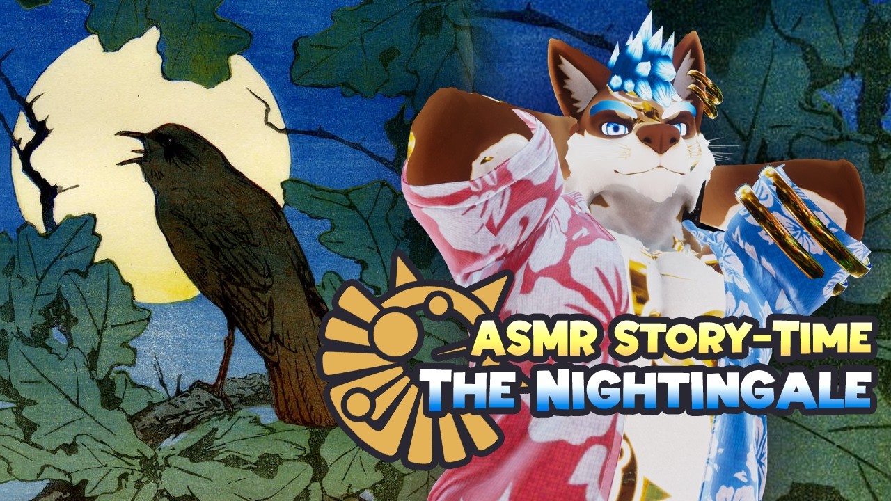Furry ASMR | Daddy wolf reads to you: The Nightingale