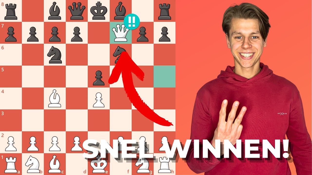 3 SCHAAKOPENINGEN Waarmee Je Snel WINT!