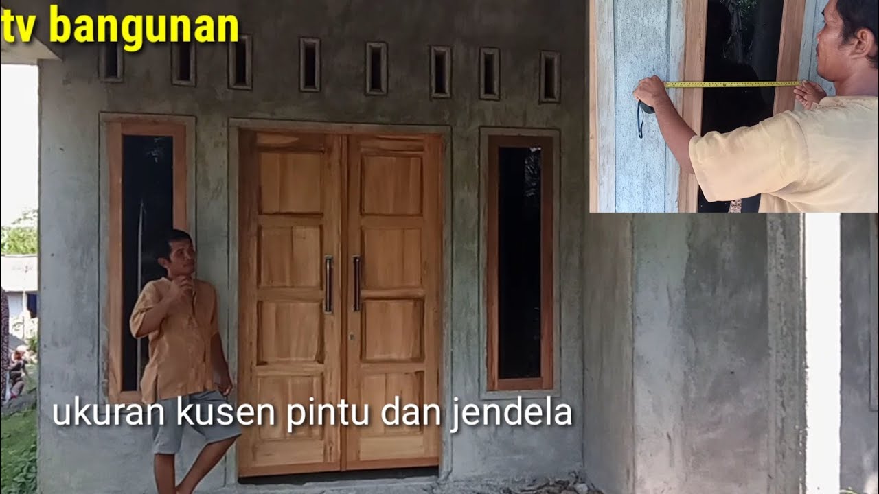 ukuran kusen pintu dan kusen jendela rumah minimalis