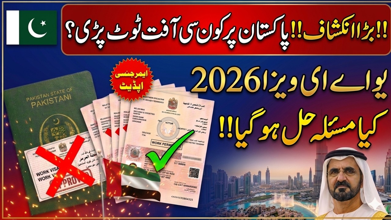 Dubai Visit Visa Big Update 31 May 2026 | Dubai Work Visa Latest Update | UAE  Visa and Travel News