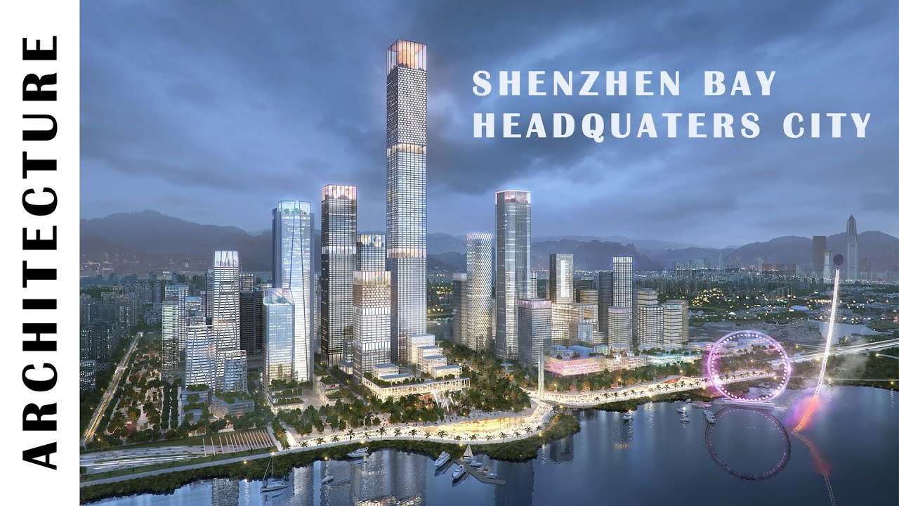 Shenzhen Bay Headquarters City in China [ Architecture ]