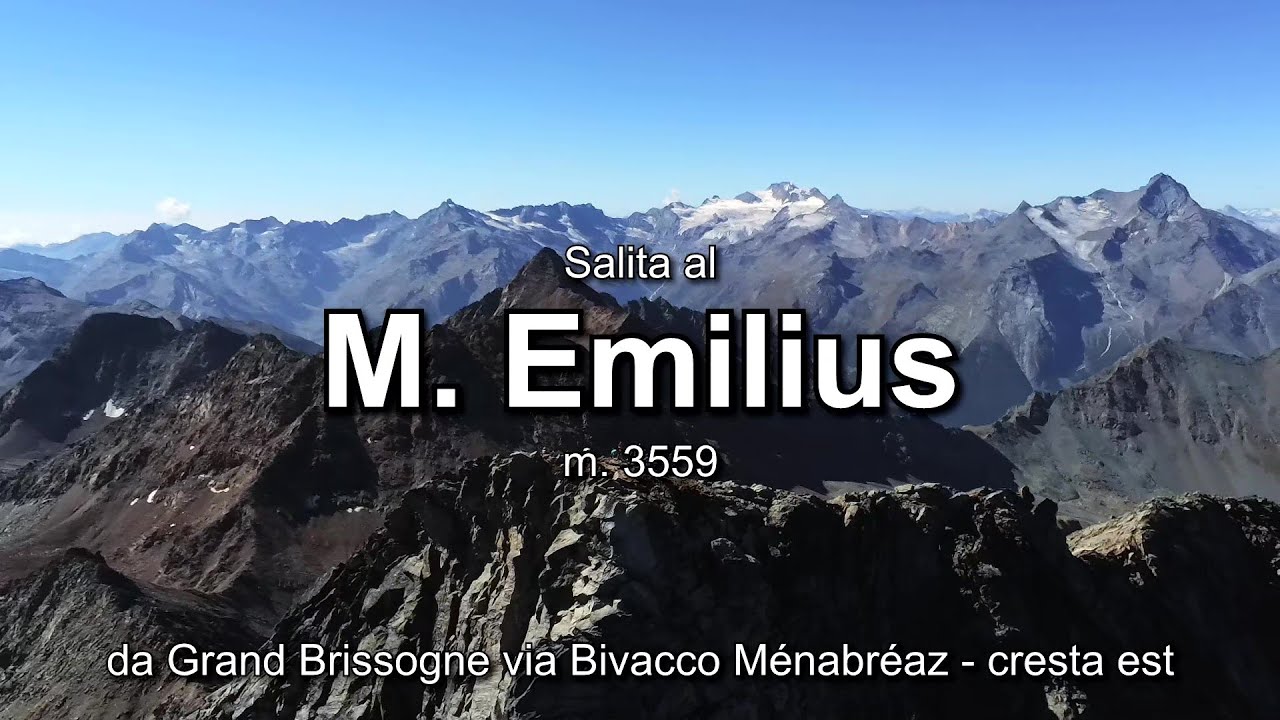 Salita al M. Emilius via Bivacco Ménabréaz - cresta est