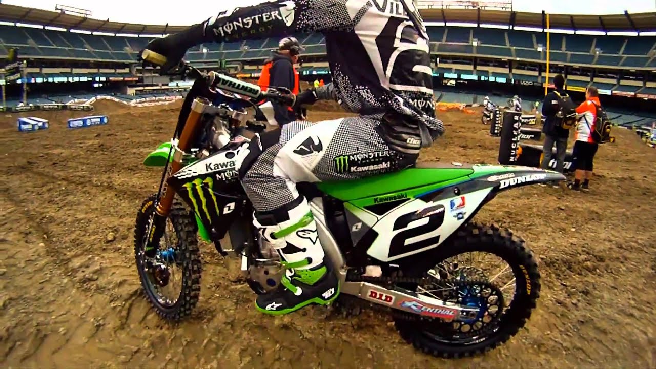 GoPro HD:  Monster Energy Supercross 2011 Opening Day at Anaheim Stadium