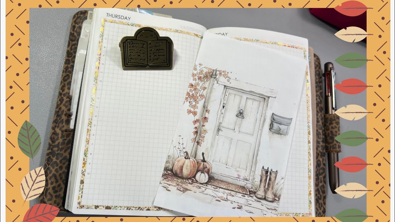 Тонкий дорожный блокнот Just Scribble B6 | 24–30 ноября 2025 г. 🦃