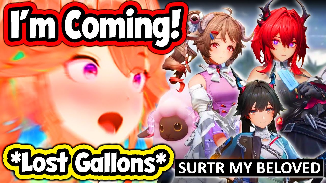 Kiara's Reaction to Arknights: Enfield Characters Is Priceless 【Hololive】