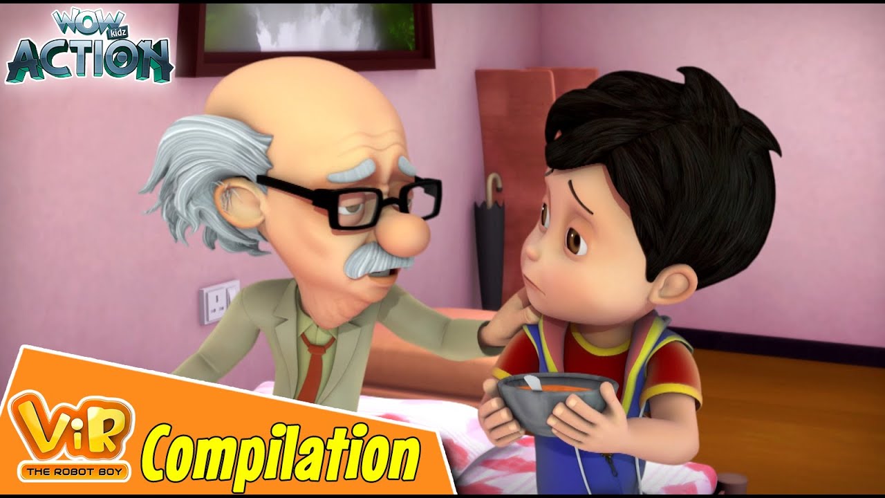 Best Episodes Of Vir The Robot Boy | Cartoon For Kids | Compilation 64 | Wow Kidz Action
