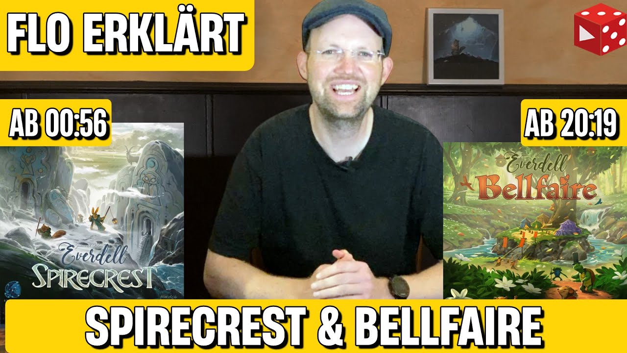 Everdell Spirecrest & Bellfaire - Spielregeln erklärt von Flo auf deutsch