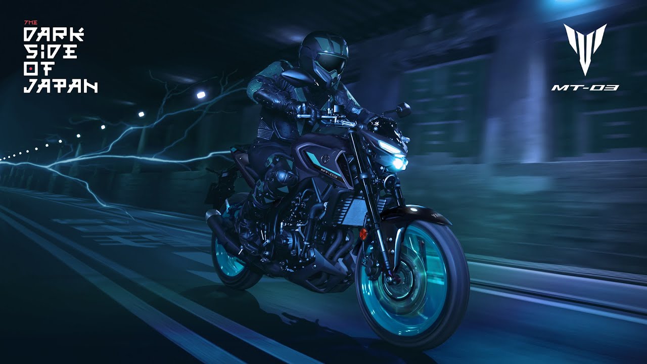 2024 Yamaha MT-03: Dark Blast