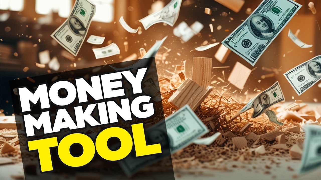 MONEY MAKING Woodworking Tool! Scrap Wood Projects That Sell!