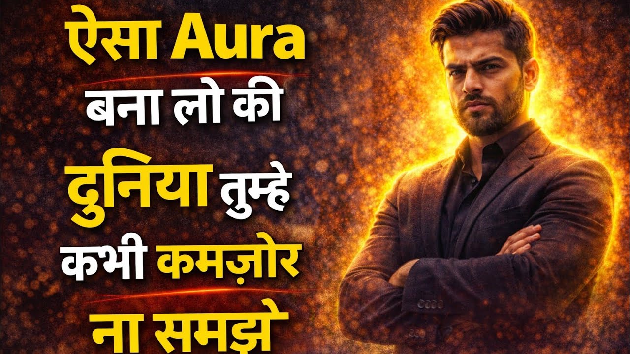 ऐसा Aura बनालो कि दुनिया तुम्हे कभी कमजोर ना समझे | Silent Power | Motivational Hindi Video