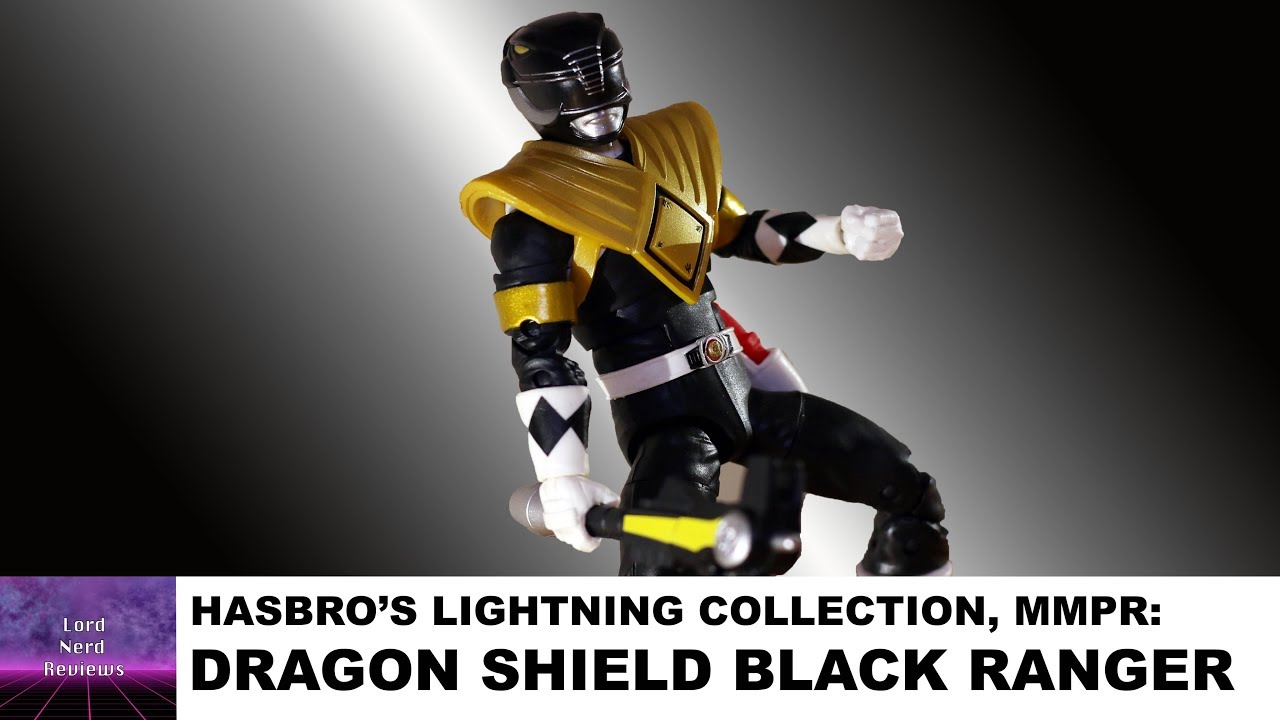 Hasbro Lightning Collection Dragon Shield Black Ranger - A figure Review