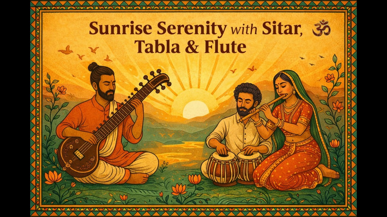 Soul & Mental Health | Indian Classical Meditation Music | Relax, Heal & Focus with Peaceful Raga| 3
