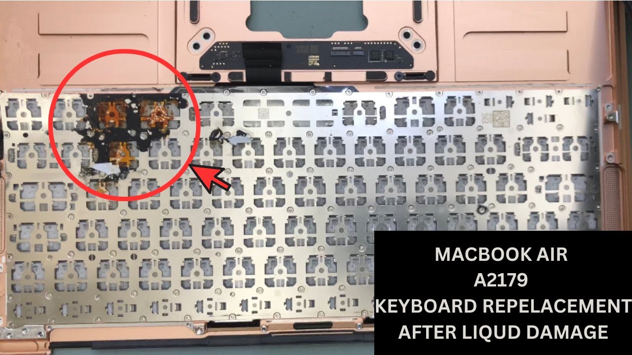 HOW TO REPLACEMENT MACBOOK AIR A2179 KEYBOARD