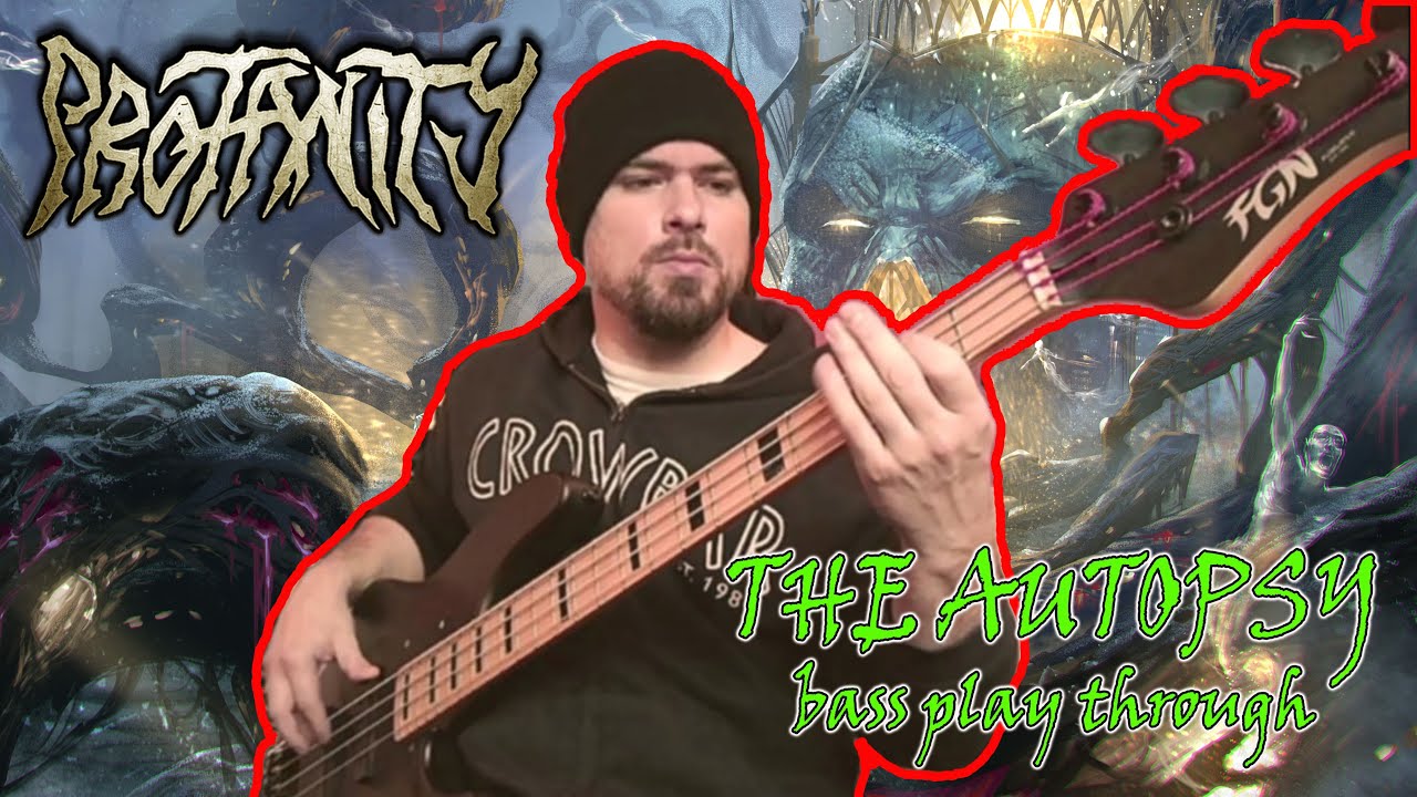 Profanity - The Autopsy (bass play through by Lukas Haidinger)