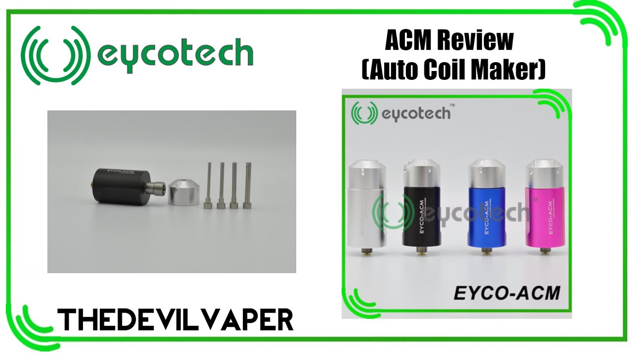 Eycotech ACM (Auto Coil Maker) Review - TheDevilVaper