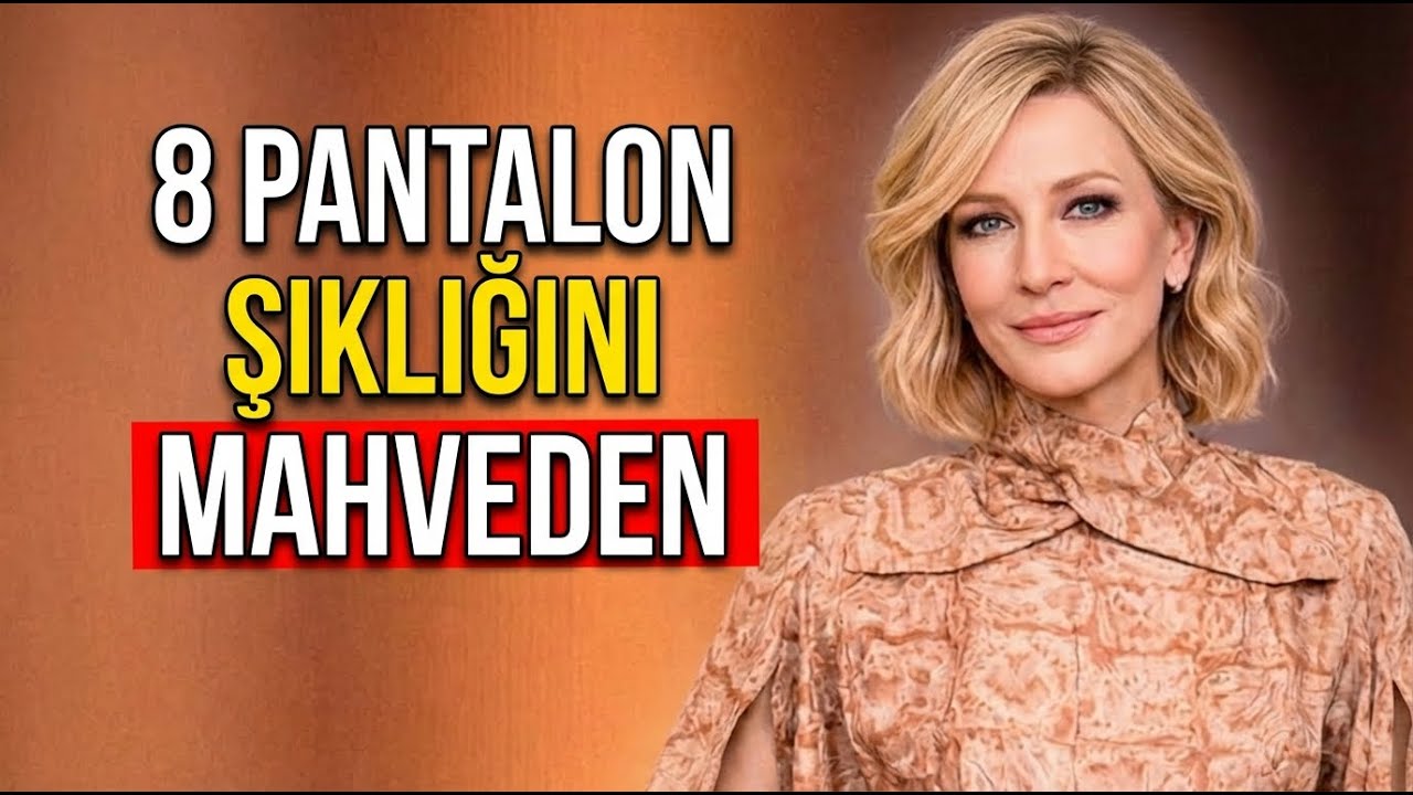 60 Yaşından Sonra ARTIK SANA YAKIŞMAYAN 8 PANTOLON (Seni Daha Yaşlı Gösterir)