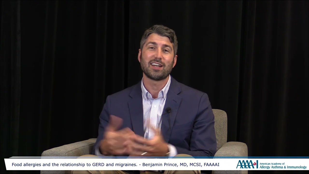 Food allergies and the relationship to GERD and migraines.