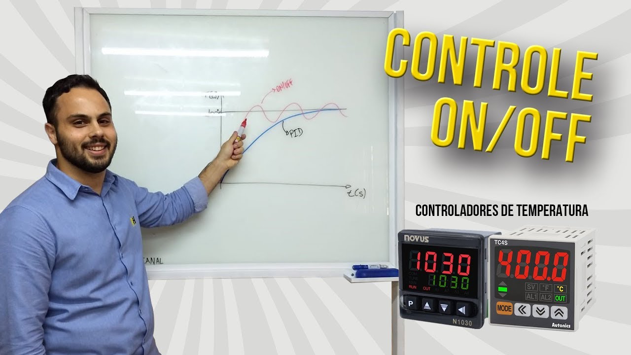 Como funciona CONTROLE ON/OFF no CONTROLADOR DE TEMPERATURA