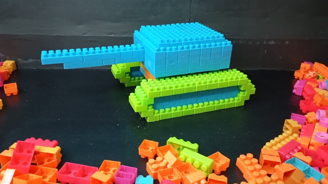 Satisfying DIY Military Tanker Build | ASMR Building Blocks #buildingblocks