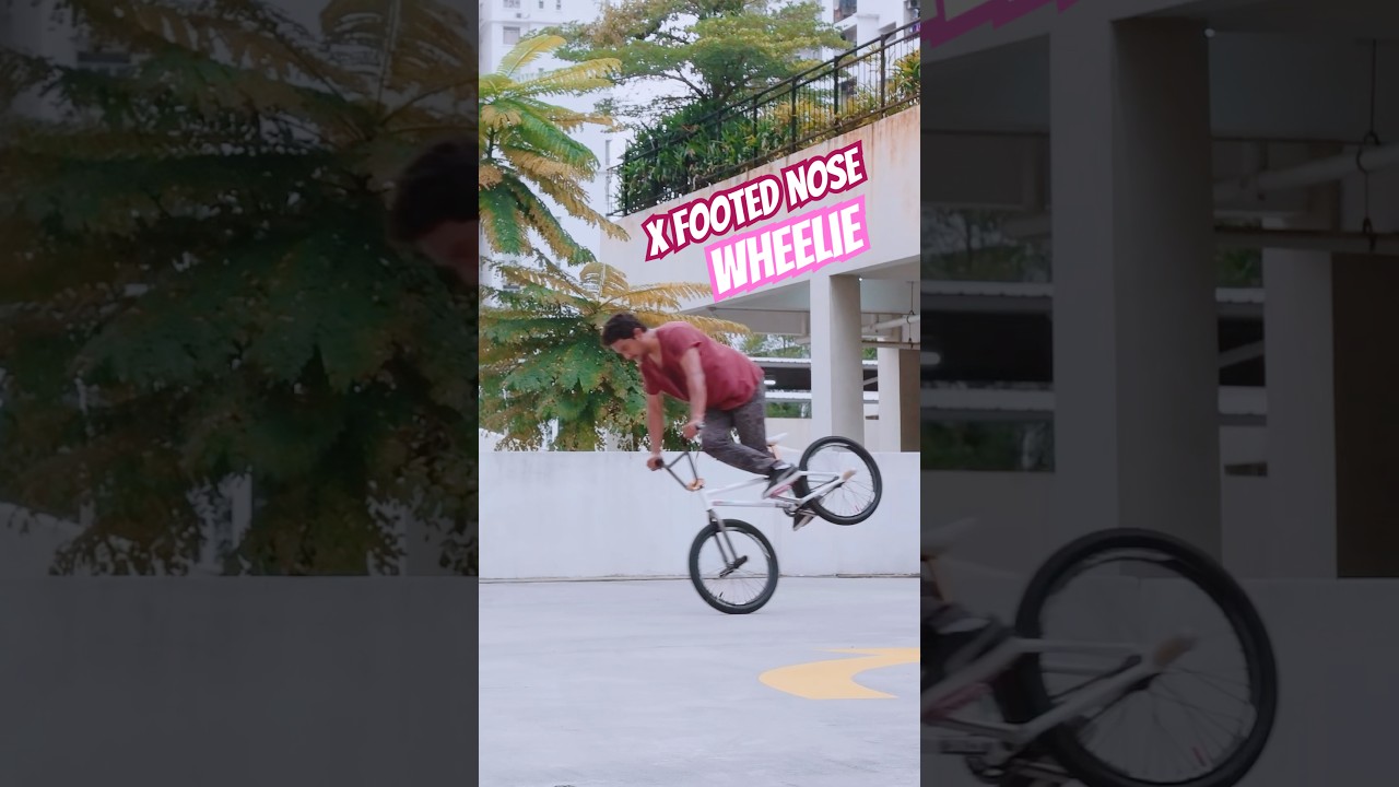 X footed nose wheelie to crack packer 