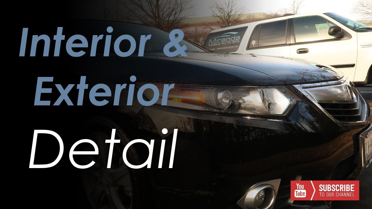 Interior and Exterior Detail -- Acura TSX