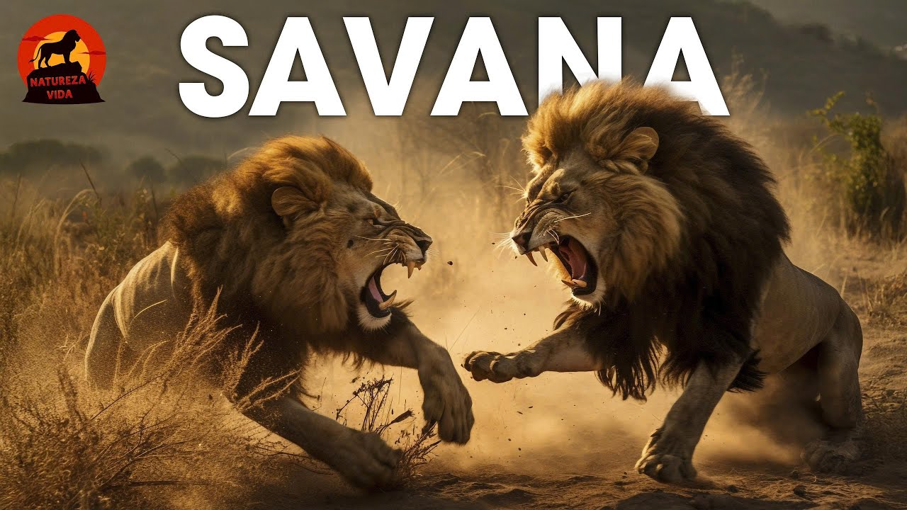 SAVANA SELVAGEM | O Leão e a Jornada para se Tornar o Governante Supremo #animaisselvagens