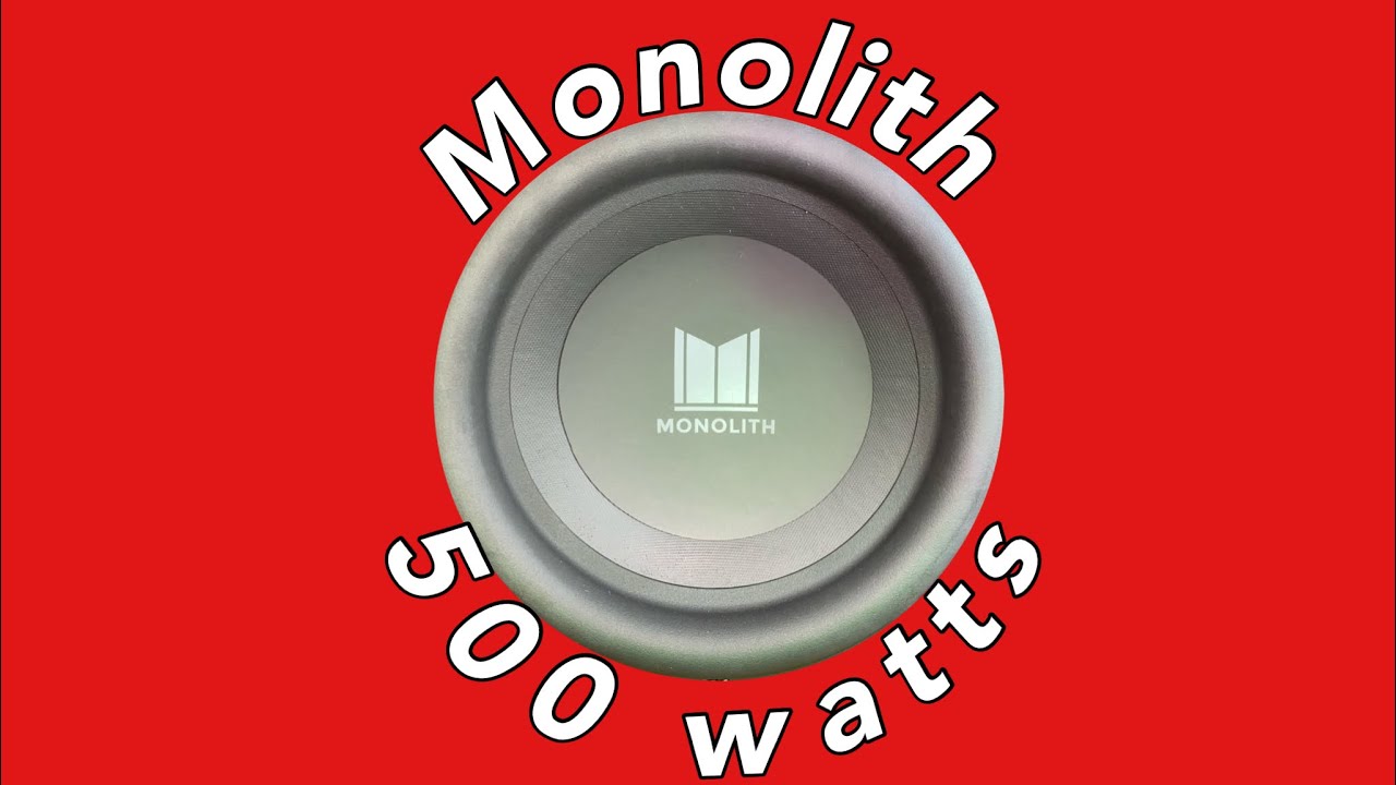 Сабвуфер Monolith THX 10 дюймов