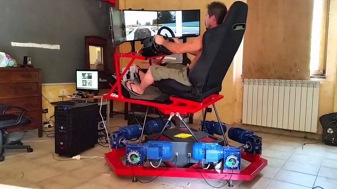 primo setting x-sim billo's 6 dof con project cars, SPA in Formula A