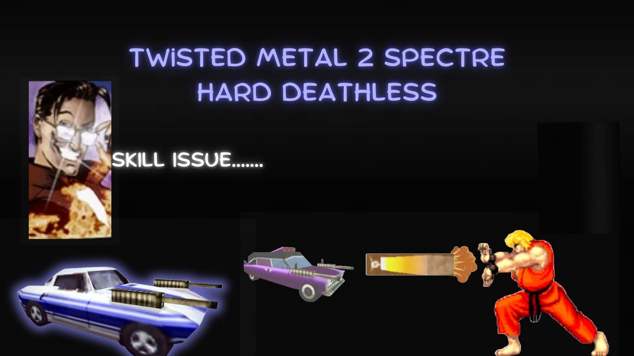 Twisted Metal 2 Hard Spectre Deathless Speedrun 