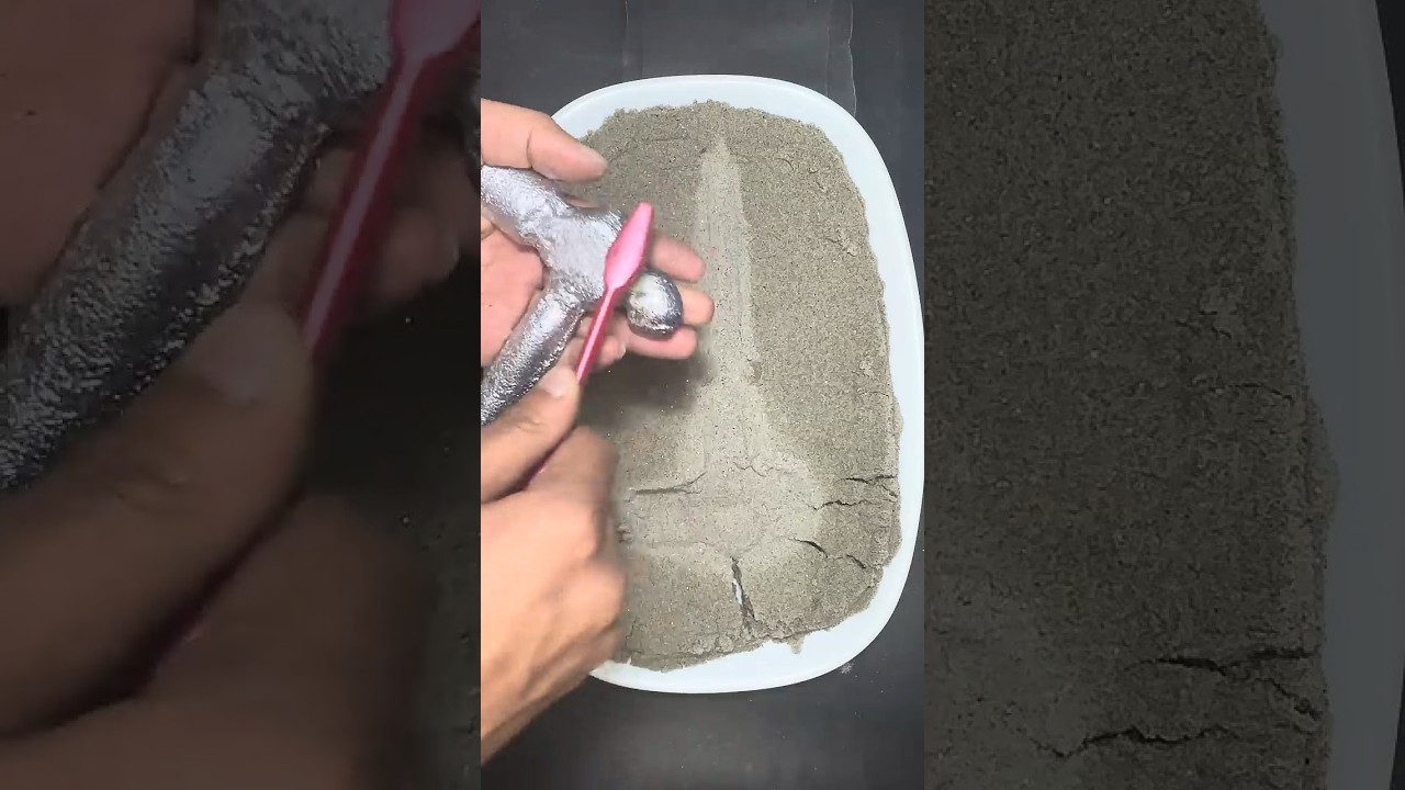 Casting Aluminum Hammer using Molten Metal