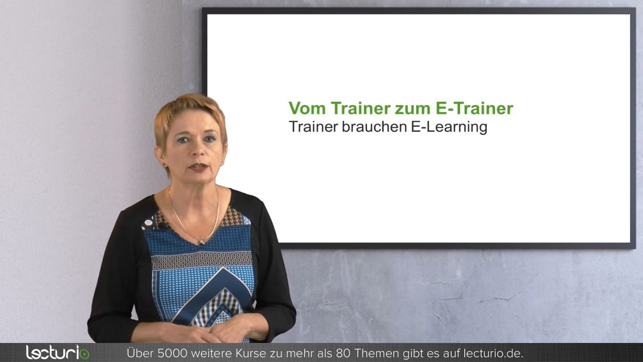 Vom Präsenztrainer zum e-Trainer | Hedwig Seipel bei Lecturio