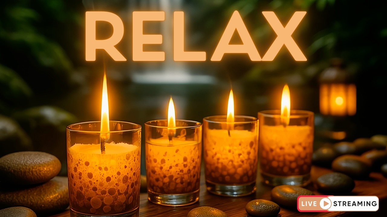 💜 Spa Serenity | 24/7 Live Stream of Relaxing Ambient Music for Peace & Rest