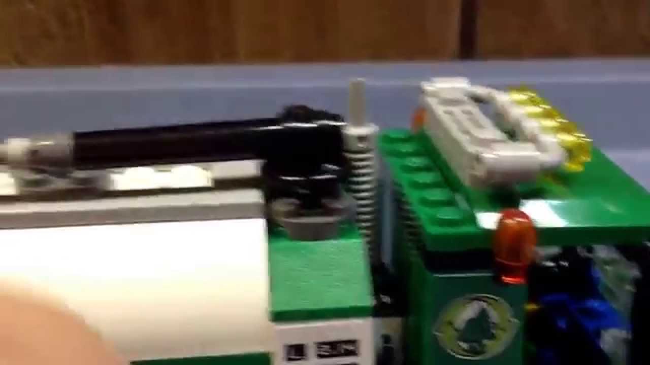 Lego sewer truck (MOC)