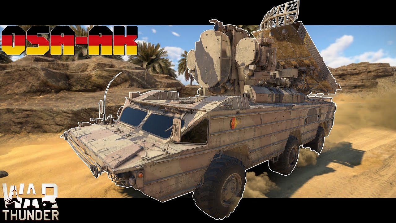 Sticht wie eine Wespe, fährt wie ein Elefant | 9K33 Osa-AK | War Thunder
