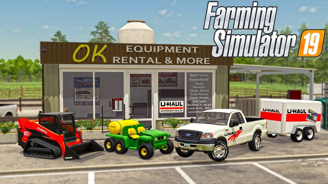 STARTING A NEW $800,000 EQUIPMENT RENTAL COMPANY | (FLINT HILLS ROLEPLAY) FARMING SIMULATOR 2019