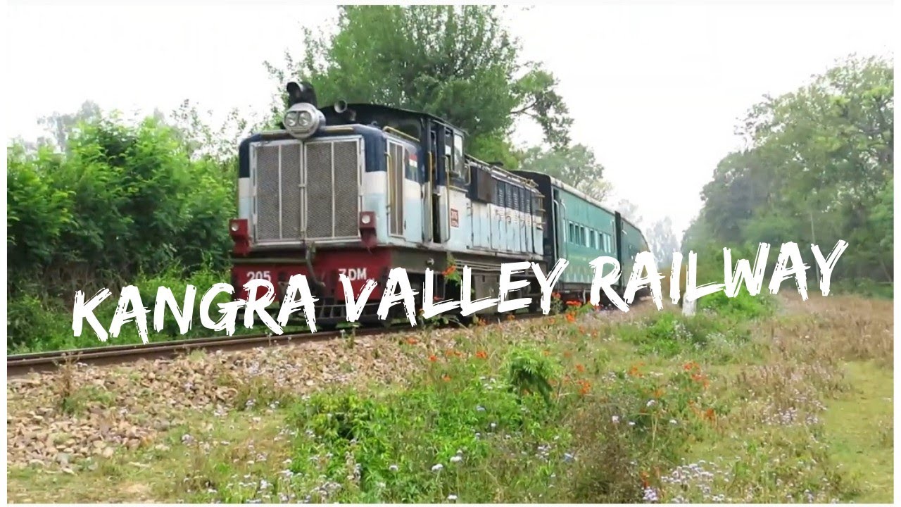 EXPRESS TRAIN STARTED ON KANGRA VALLEY RAILWAY  ROUTE _ PATHANKOT BAIJNATH
