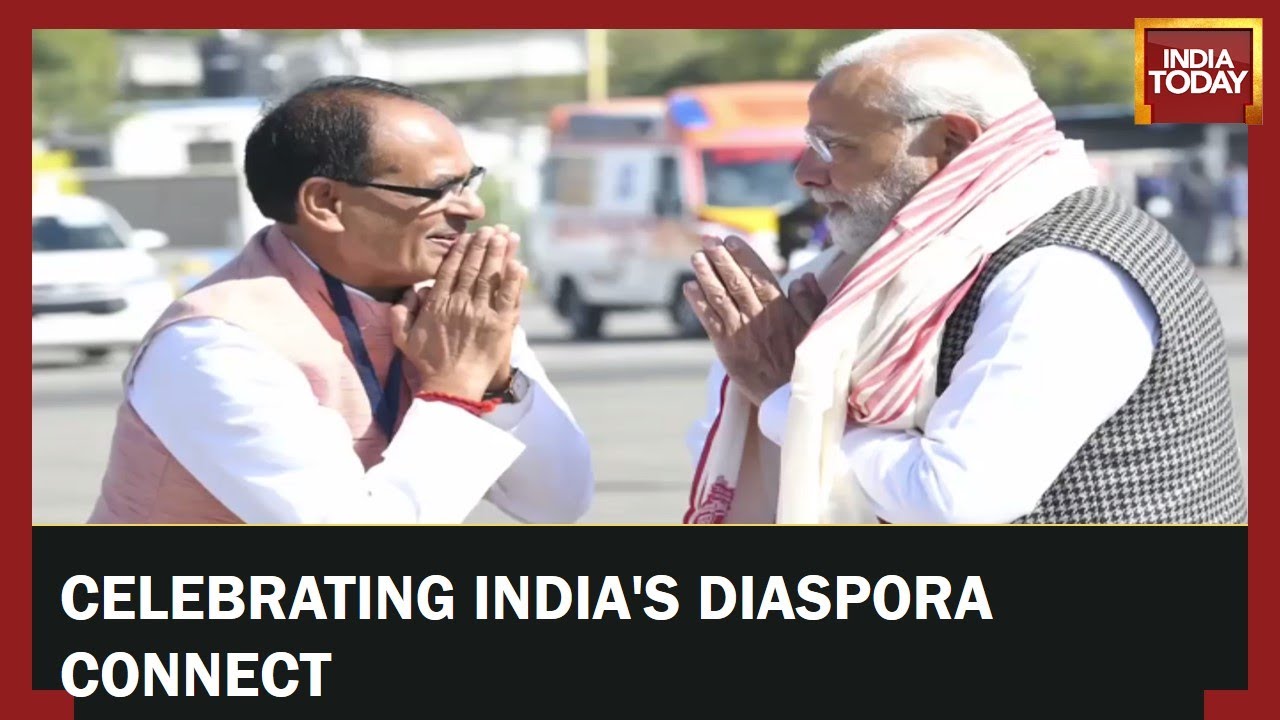 PM Modi Attends Pravasi Bhartiya Divas Event In Indore