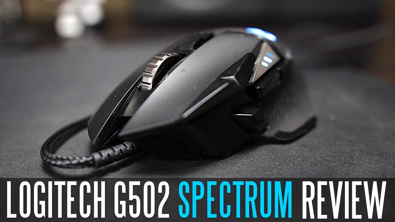 Logitech G502 Proteus Spectrum RGB Gaming Mouse - Full Review
