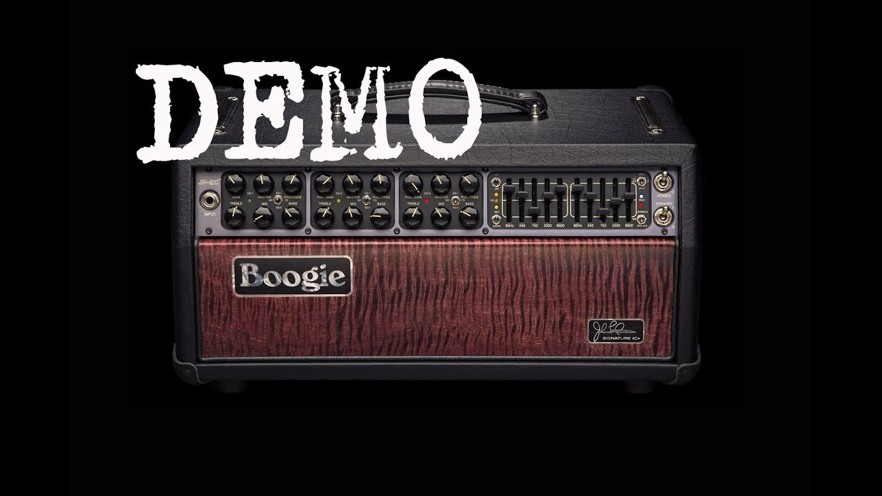 Mesa boogie JP2C - In Depth demo - 6/7/8 strings - no blabla - clean to extreme