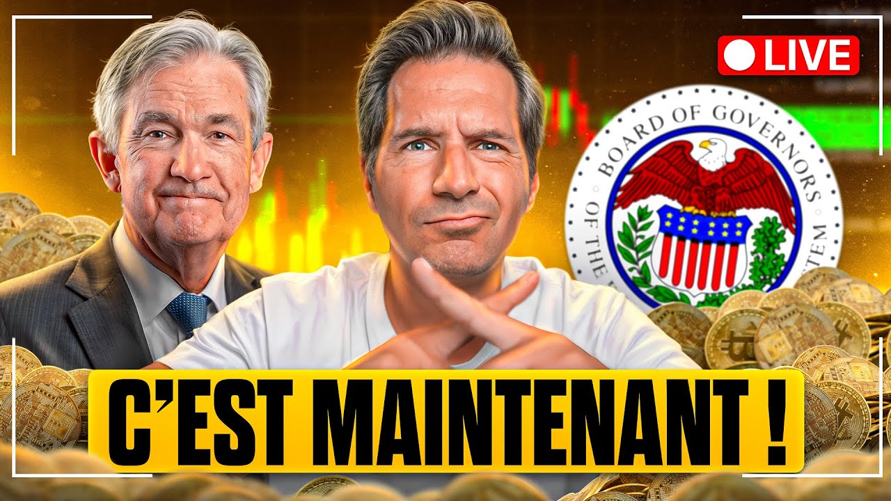 🔴 LIVE Spécial FED - Conférence & Décision : Le Marché va-t-il Trembler ?