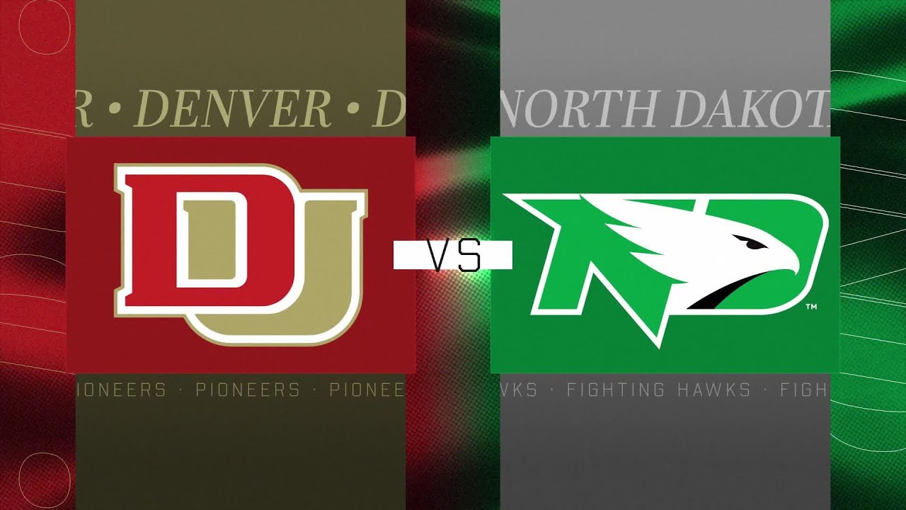 UND Hockey | Highlights vs. No. 9 Denver | 1.16.26