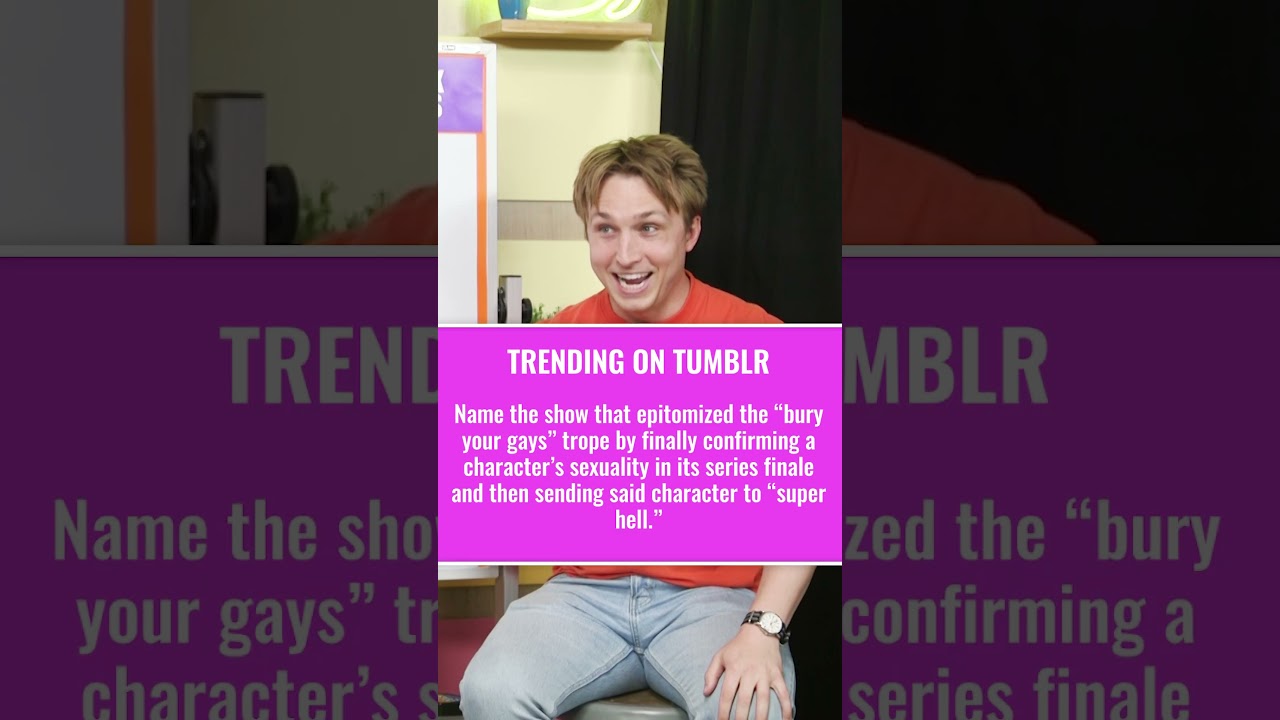 Which show wrote a gay character then sent them to SUPER HELL?