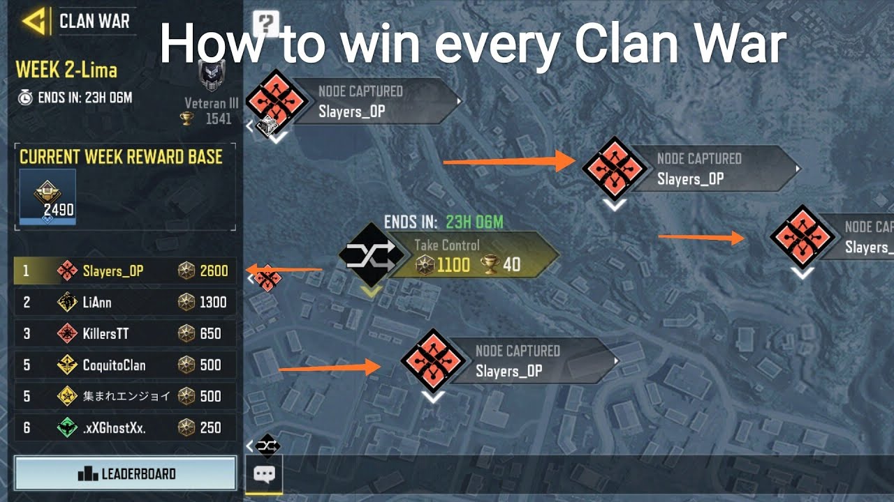 How to win every Clan War in CoDm