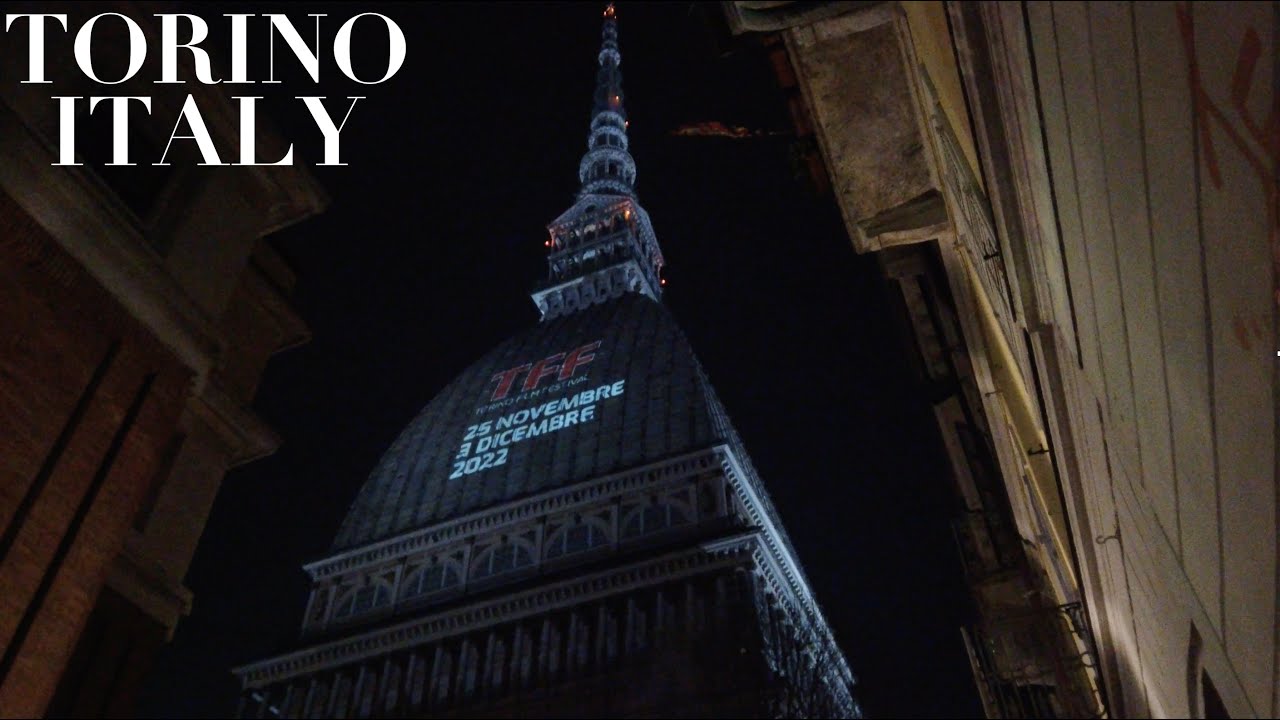 Turin, Italy | Nighttime Downtown Adventure [4K HDR]