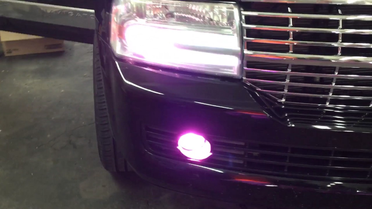 Hid luces Lincoln y fog light