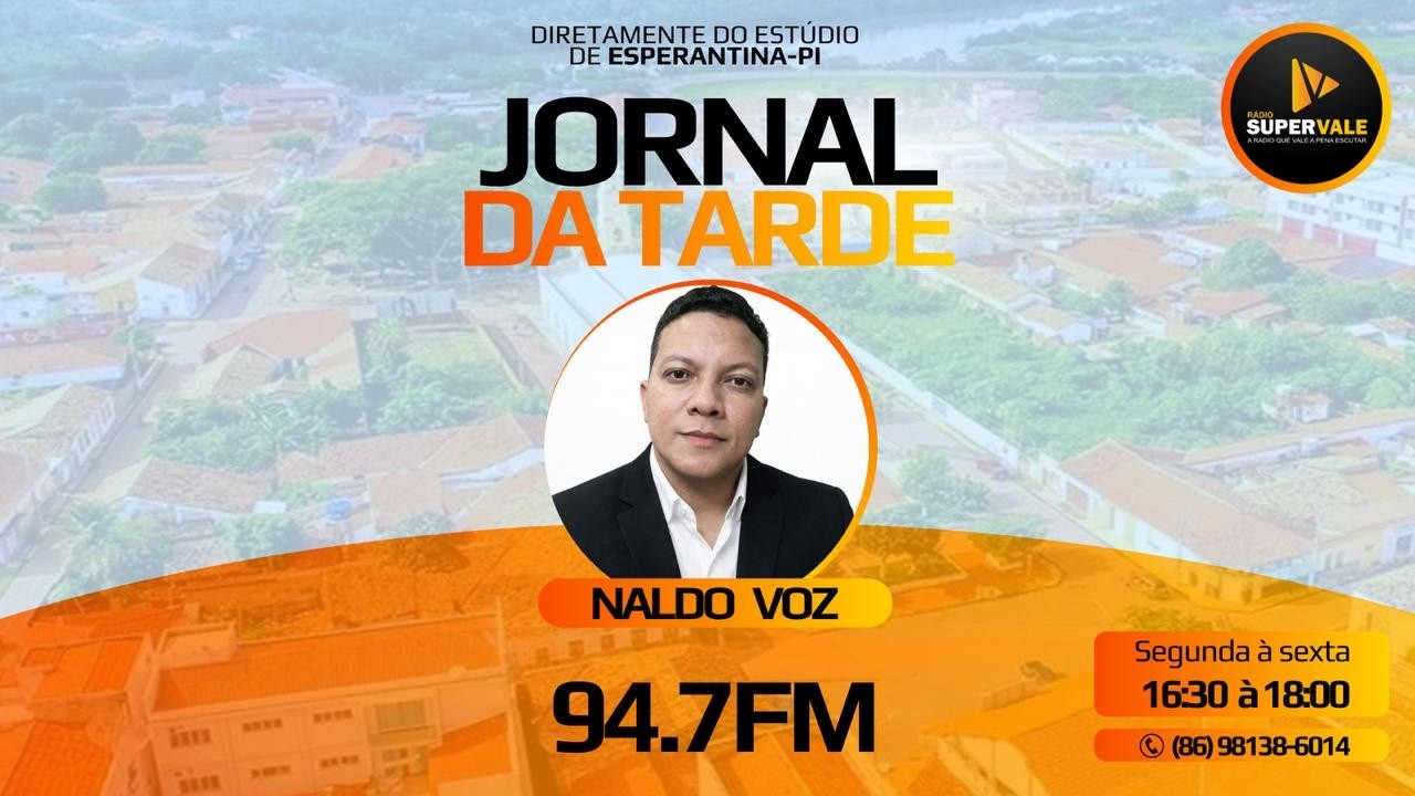 JORNAL DA TARDE - COM NALDO VOZ | 11-02-2026