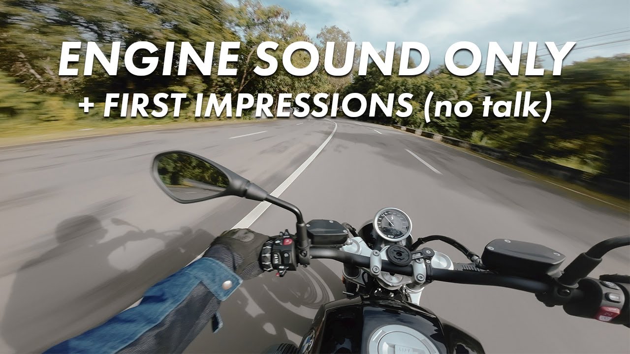 BMW R 12 Engine Sound Only + First Impressions