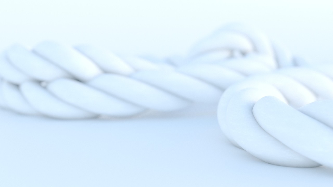 Blender tutorial - procedural rope using geometry nodes