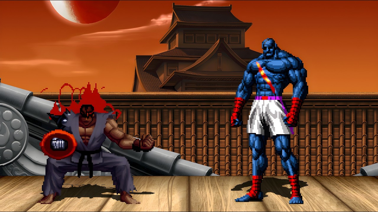 CYBER RYU vs EVİL SAGAT - The most epic fight❗⚡